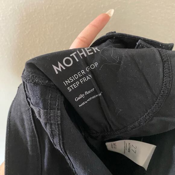 MOTHER Insider Crop Step Fray in Guilty Racer sz 27 - Picture 8 of 8
